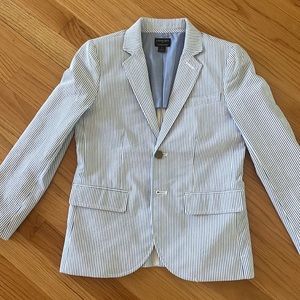 Boys Crewcuts Thompson Seersucker Jacket 8